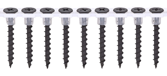 Afbeeldingen van Spax gipsplaatschroef Gix-B - Ø3,9x35mm PH2 - trompetkop gefosfateerd 1000 stuks op rol 