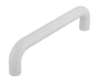 Afbeeldingen van Siro Meubelgreep kunststof - boorafstand 96mm/L 106mm/H 28mm/B 10mm - wit 