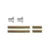 Afbeeldingen van INTERSTEEL Bevestigingsset H doorgaand enkelzijdige montage voor hout / pvc / alu. deurdikte25-65mm 4380