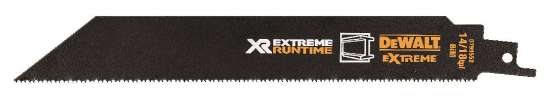 Afbeeldingen van DeWALT Reciprozaagblad voor metaal Xtreme runtime 203mm DT99552