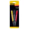 Afbeeldingen van Stanley drevelset Dynagrip - Ø0.8-2.4mm - 3 delig