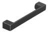 Afbeeldingen van Siro Meubelgreep metaal - boorafstand 128mm/L 162mm/H 27mm/B 20mm antiek ijzer 