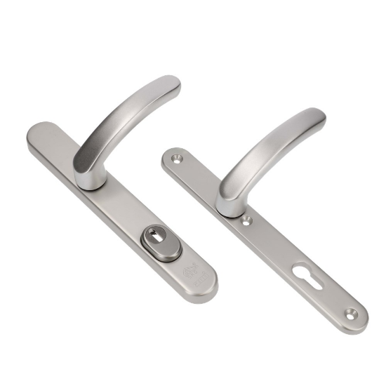 Afbeeldingen van Ami Veiligheids beslag 257/37/2 kerntrekbeveiliging deurkruk 378 - PC92 70mm - F1 