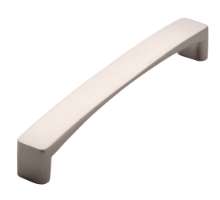 Afbeeldingen van Siro Meubelgreep metaal - boorafstand 128mm/L 136mm/H 23mm/B 16mm - RVS effect 