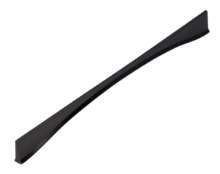 Afbeeldingen van Siro Meubelgreep metaal - boorafstand 320mm/L 340mm/H 30mm/B 12mm mat zwart chroom 