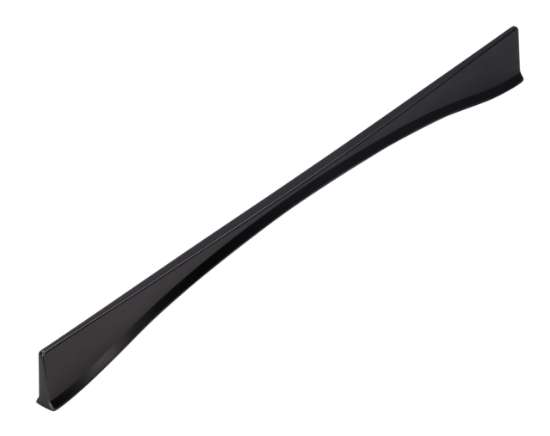 Afbeeldingen van Siro Meubelgreep metaal - boorafstand 320mm/L 340mm/H 30mm/B 12mm mat zwart chroom 