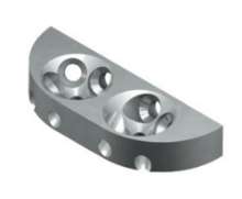 Afbeeldingen van GB blinde houtverbinding - 110x40x18mm - aluminium