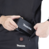 Afbeeldingen van Makita Verwarmd ondershirt met rits L DCX201AL