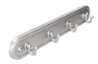 Afbeeldingen van Siro Sleutelhouder kunststof - boorafstand 208mm/L 240mm/H 29mm/B 36mm - antraciet 