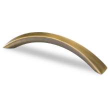 Afbeeldingen van Hettich Greep Egara, boorafstand 128, L 155 mm, B 20 mm, H 30 mm, messingkleurig antiek geborsteld