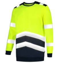 Afbeeldingen van Tricorp sweater 303004 - maat 8XL - geel/inkt 
