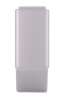 Afbeeldingen van Siro Kapstokhaak kunststof - boorafstand 20mm/L 51mm/H 57mm/B 22mm - aluminium 