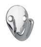 Afbeeldingen van Siro Kapstokhaak metaal - boorafstand 17mm/L 37mm/H 32mm/B 28mm chroom glanzend 