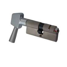 Afbeeldingen van Nemef profcilinder wc-knop 114/7 - Rechts 