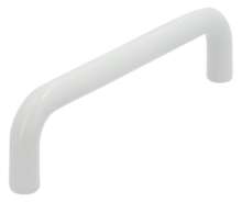 Afbeeldingen van Siro Meubelgreep metaal - boorafstand 96mm/L 104mm/H 27mm/B 8mm wit 
