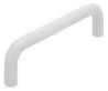Afbeeldingen van Siro Meubelgreep metaal - boorafstand 96mm/L 104mm/H 27mm/B 8mm wit 
