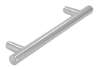 Afbeeldingen van Siro Meubelgreep metaal - boorafstand 96mm/L 135mm/H 27mm/B 10mm - chroom glanzend 
