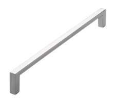 Afbeeldingen van Siro Meubelgreep metaal - boorafstand 192mm/L 200mm/H 28mm/B 8mm chroom glanzend 
