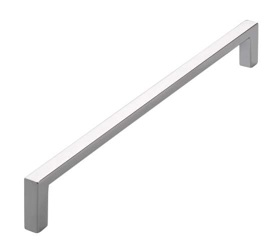 Afbeeldingen van Siro Meubelgreep metaal - boorafstand 192mm/L 200mm/H 28mm/B 8mm chroom glanzend 