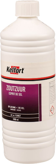 Afbeeldingen van Kelfort Zoutzuur - 1L - <10% 