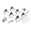 Afbeeldingen van Hettich TopLine 1 comp.set 3-deurs