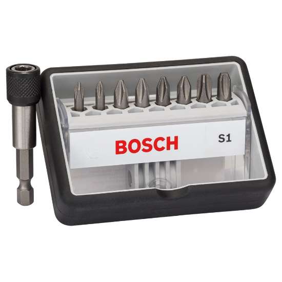Afbeeldingen van Bosch 8+1-delige Robust Line bitset S Extra Hard