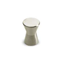 Afbeeldingen van Hettich Knop Sion, H 23 mm, ø 16 mm, roestvrij staal geborsteld