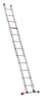 Afbeeldingen van Bouwladder - aluminium ladder - enkel