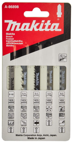 Afbeeldingen van Makita Decoupeerzaagblad Assorti A-86898