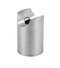 Afbeeldingen van Siro Voetstuk metaal - L 17mm/H 25mm/B 17mm - RVS voorgemonteerd 