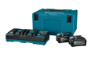 Afbeeldingen van Makita Startset DC40RB 2x BL4040F 1911D8-0
