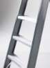Afbeeldingen van Enkel oploopbare trap - aluminium (gecoat)
