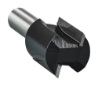 Afbeeldingen van Makita groeffrees - Ø25x32mm - schacht Ø12mm 2 beitels