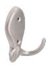 Afbeeldingen van Siro Kapstokhaak metaal - boorafstand 32mm/L 77mm/H 32mm/B 72mm nikkel mat 