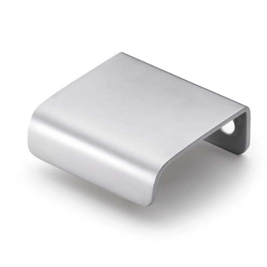 Afbeeldingen van Hettich Greep Empoli, boorafstand 25, L 38 mm, B 36 mm, H 15 mm, Mat verchroomd