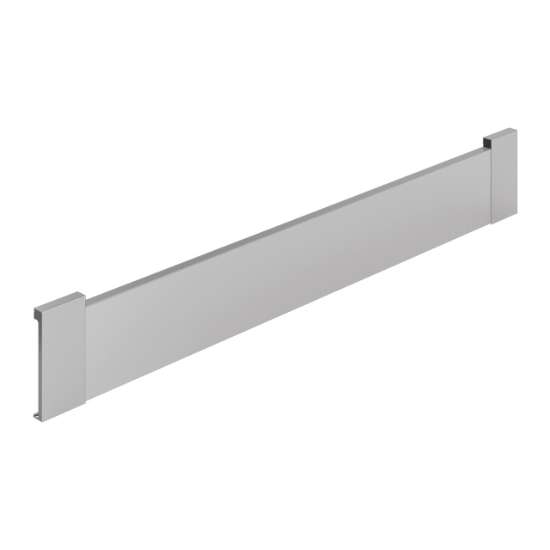 Afbeeldingen van Hettich Front voor inliggende schuiflade ArciTech,  94 x 300 mm, zilver