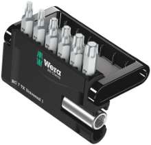 Afbeeldingen van Wera Bitset torx Bit-Check 7 TX Universal 1