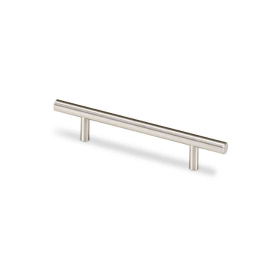 Afbeeldingen van Hettich stanggreep Salvia, boorafstand 96, L 156 mm, H 35 mm, ø 10 mm, roestvrij staal geborsteld