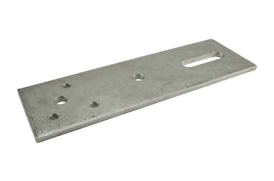 Afbeeldingen van GB Vloerelementstrip 300x100x8mm Thermisch Verzinkt 