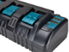 Afbeeldingen van Makita LXT oplader DC18SF - 230v 2,6Ah - voor 4 accu's 
