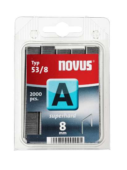 Afbeeldingen van Novus dundraad nieten A 53/8 8x11,3mm