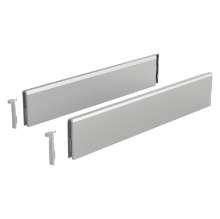Afbeeldingen van Hettich TopSide ArciTech,  450 mm, (186/ 94, 218/126) zilver, links en rechts