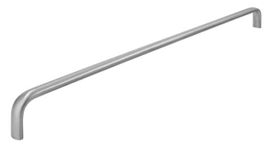 Afbeeldingen van Siro Meubelgreep metaal - boorafstand 352mm/L 358mm/H 30mm/B 12mm - RVS 