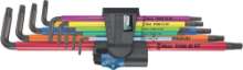 Afbeeldingen van Wera Stiftsleutelset torx 967/9 TX XL HF 1 Multicolour