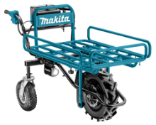 Afbeeldingen van Makita kruiwagen DCU180ZX1 - 18v - met rek 