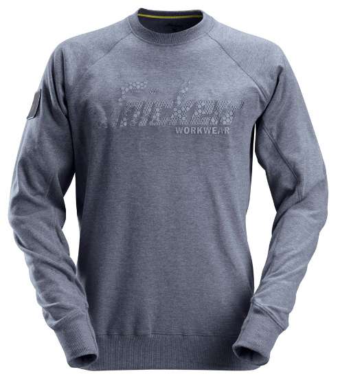 Afbeeldingen van Snickers sweatshirt 2882-3400 maat L beton grijs