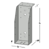 Afbeeldingen van GB Balkdrager GBS-LL 96x246 1,5 Sendzimir Verzinkt