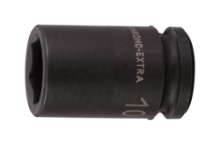 Afbeeldingen van Magnetische slagdopsleutel 1/4", metrisch