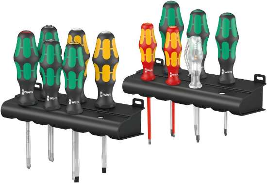 Afbeeldingen van Wera Schroevendraaierset combi Kraftform XXL 2