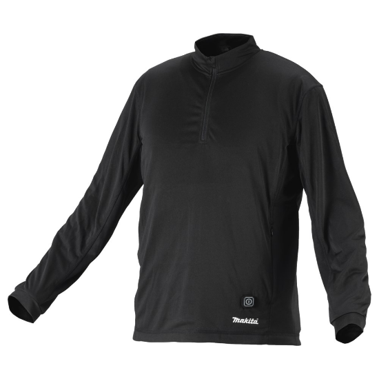 Afbeeldingen van Makita Verwarmd ondershirt met rits L DCX201AL
